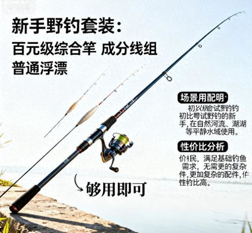 漁具越貴釣獲越多 別被忽悠 新手老手分場景選,百元竿也能爆護